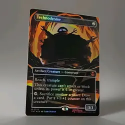 MTG - Technodrome 222 - Teenage Mutant Ninja Turtles: (Borderless Foil) - Image 3