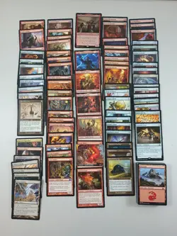 Magic 100 Commander Deck Krenko Artifact Goblin Assault Red +1's Ready To Play - Image 1