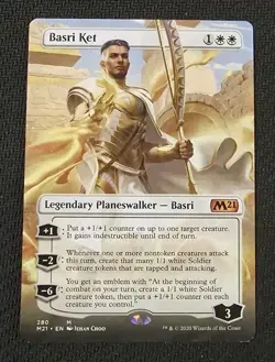 Basri Ket (Borderless) LP Core Set 2021 Regular - Image 1