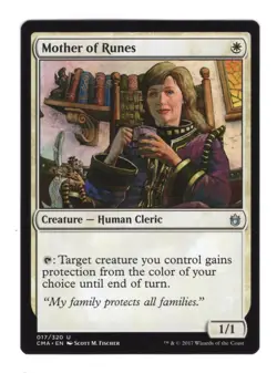 Mother of Runes #17 *Normal* (NM) - Commander Anthology MTG - Image 1