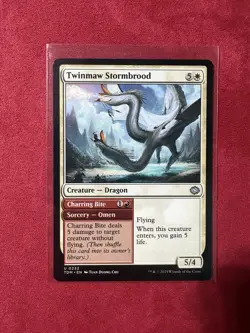 Twinmaw Stormbrood - Tarkir: Dragonstorm TDM MTG Magic the Gathering #232 - Image 1