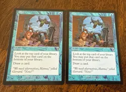2X Opt 64 Common Invasion MTG Magic The Gathering Played Condition - Image 1