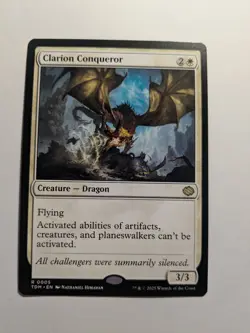 Clarion Conqueror #0005 Tarkir: Dragonstorm Regular NM MtG - Image 1