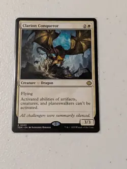 MTG Clarion Conqueror - Tarkir: Dragonstorm NM - Image 1