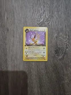 Dark Jolteon 38/82 Team Rocket 1st Edition NM Pokemon Card - Image 1