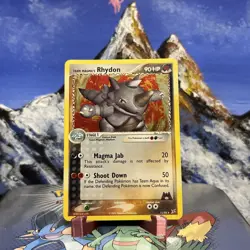Team Magma's Rhydon - 11/95 Pokemon Team Magma vs Team Aqua - Holo ✨ - Image 1