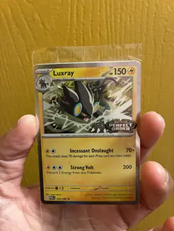Pokemon Luxray 028/088 Perfect Order Best Buy Stamped Promo Sealed NM Mint - Image 1
