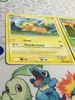 D1253 POKEMON TCG SUPREME VICTORS BULBASAUR 93 PIKACHU 120 HOLO MP C - Image 3