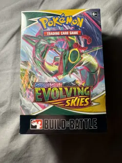 1x Pokemon TCG Sword & Shield Evolving Skies Build and Battle Box New Sealed - Image 1