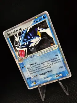 2004 Pokemon Gyarados ex 109/112 EX FireRed & LeafGreen Ultra Rare Holo DMG - Image 1