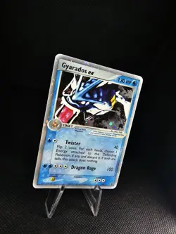 2004 Pokemon Gyarados ex 109/112 EX FireRed & LeafGreen Ultra Rare Holo DMG - Image 3