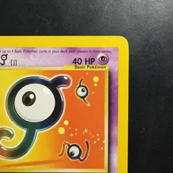 Pokemon Vintage Promo Unown [J] #38 Wotc Black Star VHS DVD Promo 2001 - Image 3