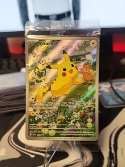 Pokemon TCG Pikachu Paldea Adventure Chest SVP 088 Black Star Promo Sealed NM - Image 1