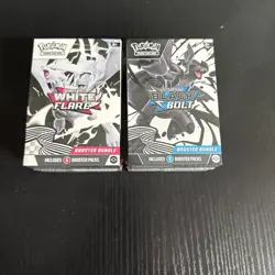 SEALED Pokemon TCG White Flare And Black Bolt Booster Bundle - Image 1