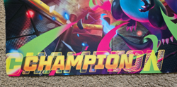 PLAY POKEMON! Mega Charizard Champion playmat league cup - Image 2