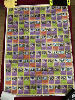 Pokemon Trick or Trade Uncut Sheet - Image 1