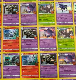 Pokemon Trick or Trade Uncut Sheet - Image 2