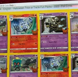 Pokemon Trick or Trade Uncut Sheet - Image 3