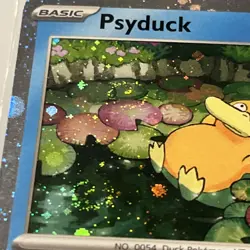 [DOUBLE SWIRL] Pokemon TCG Psyduck MEP 007 Black Star Promos NM - Image 3