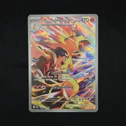Pokemon TCG Ethan's Typhlosion 190/182 Destined Rivals Illustration Rare Holo - Image 1