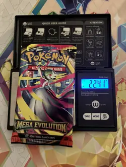 (HEAVY) 22.41g Pokemon TCG Mega Evolution Booster Pack (SEALED)✅ - Image 1