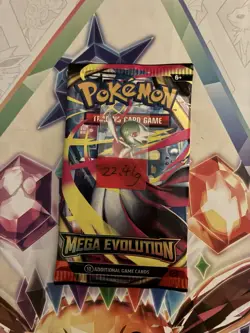 (HEAVY) 22.41g Pokemon TCG Mega Evolution Booster Pack (SEALED)✅ - Image 2