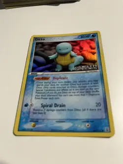 Ditto 64/113 (Squirtle) | EX Delta Species | Reverse Holo | Pokemon TCG | NM - Image 3