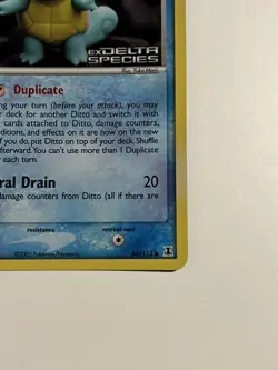 Ditto 64/113 (Squirtle) | EX Delta Species | Reverse Holo | Pokemon TCG | NM - Image 4