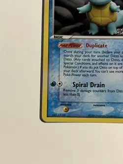 Ditto 64/113 (Squirtle) | EX Delta Species | Reverse Holo | Pokemon TCG | NM - Image 5