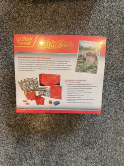 Pokemon TCG Scarlet and Violet Base Set Elite Trainer Box ETB Both Artwork - Image 2