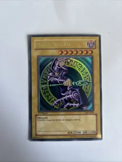 Yugioh Mago Negro Dark Magician #DIY-P006 Portuguese 1st Edition UltraRare Nm/LP - Image 1