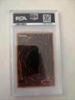 2006 Yugioh Toon Dark Magician Girl PSA 9 - Image 2