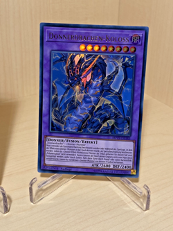 Yugioh / "Donnerdrache" / HISU-DE046 / Super - Ultra Rare / 1st Edition - Image 3