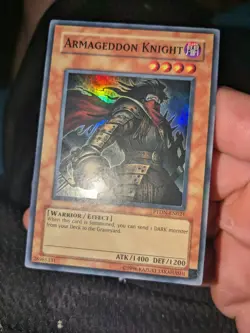 Yu-Gi-Oh! Armageddon Knight PTDN-EN021 Unlimited Super Rare NM/M - Image 1
