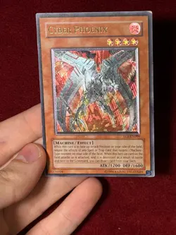 YUGIOH EURO ENHANCED Cyber Phoenix EOJ-EN009 Ultimate Rare Unlimited - Image 3