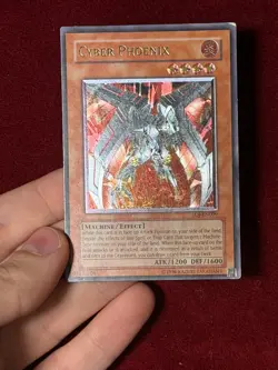 YUGIOH EURO ENHANCED Cyber Phoenix EOJ-EN009 Ultimate Rare Unlimited - Image 4