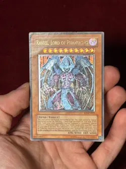 YUGIOH EURO ENHANCED Raviel Lord of Phantasms SOI-EN003 Ultimate Rare Unlimited - Image 4