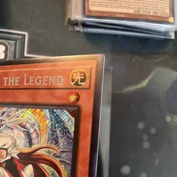 YuGiOh! DUAD-EN024 Kaibaman The Legend 1st Edition Secret Rare VLP - Image 5