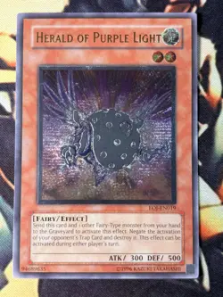 Yugioh: Herald Of Purple Light - EOJ-EN019 - Ultimate Rare - Unlimited - LP - Image 1