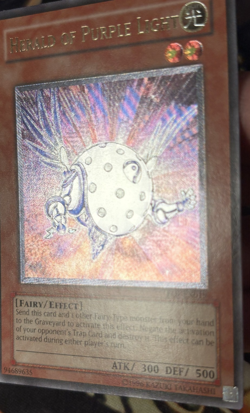 Yugioh: Herald Of Purple Light - EOJ-EN019 - Ultimate Rare - Unlimited - LP - Image 3