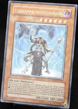 Yu-Gi-Oh! Verdammungsschamane TAEV-DE025 Ultimate Rare [EX-NM] | DE 2007 - Image 3