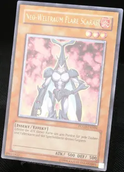 Yu-Gi-Oh! Neo-Weltraum Flare Scarab POTD-DE004 Ultimate Rare [GD-EX] | DE 2006 - Image 3