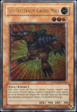Yu-Gi-Oh! Neo-Weltraum Grand Mole STON-DE005 Ultimate Rare [PL] | DE 2007 - Image 1