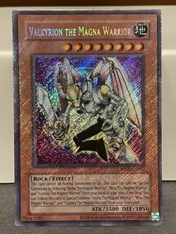 Valkyrion The Magna Warrior - RP02-EN092 - Secret Rare - NM *Print Defect* - Image 1