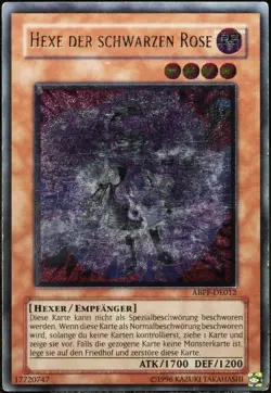 Yu-Gi-Oh! Hexe Der Schwarzen Rose ABPF-DE012 Ultimate Rare [PL] | DE 2010 - Image 1