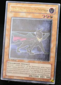 Yu-Gi-Oh! Neo-Weltraum Dark Panther POTD 1.Edition Ultimate Rare [LP] | DE 2006 - Image 3