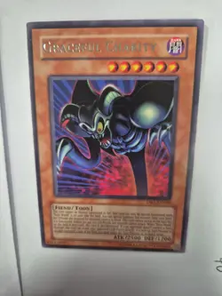 Yugioh Graceful Charity - Summoned Skull Misprint DB1-EN040 Rare name error (R)b - Image 2