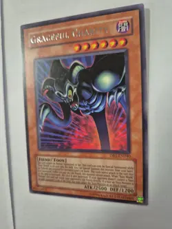 Yugioh Graceful Charity - Summoned Skull Misprint DB1-EN040 Rare name error (R)b - Image 3