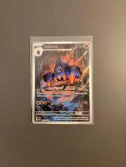 Pokemon TCG Boldore 128/086 White Flare Holo Pokemon Card NM - Image 1