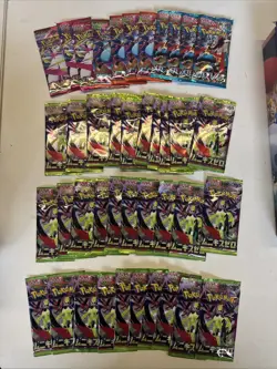 41 X Pokemon Mixed Booster Pack Lot SEALED Cards! (Japanese) - Image 1